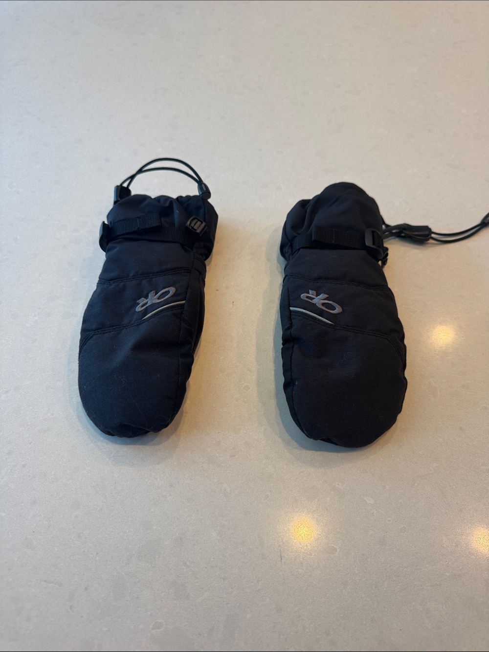 Outdoor Research Kids Black Mittens
